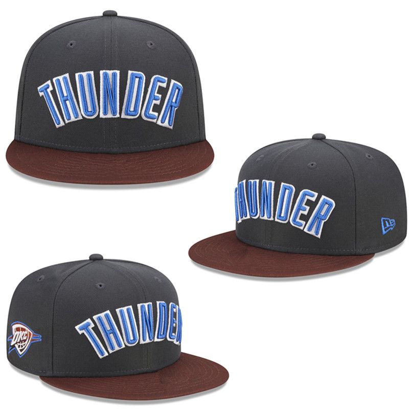 2025 NBA Oklahoma City Thunder Hat TX202503071->nba hats->Sports Caps